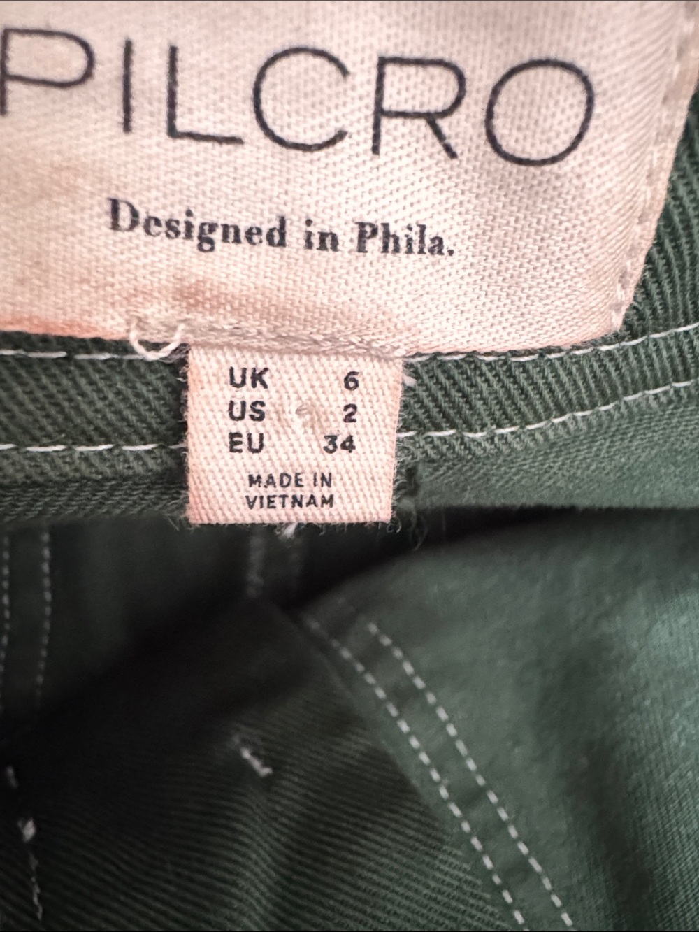 Pilcro Carpenter Green Maxi Skirt Size 2 - Picture 10 of 12